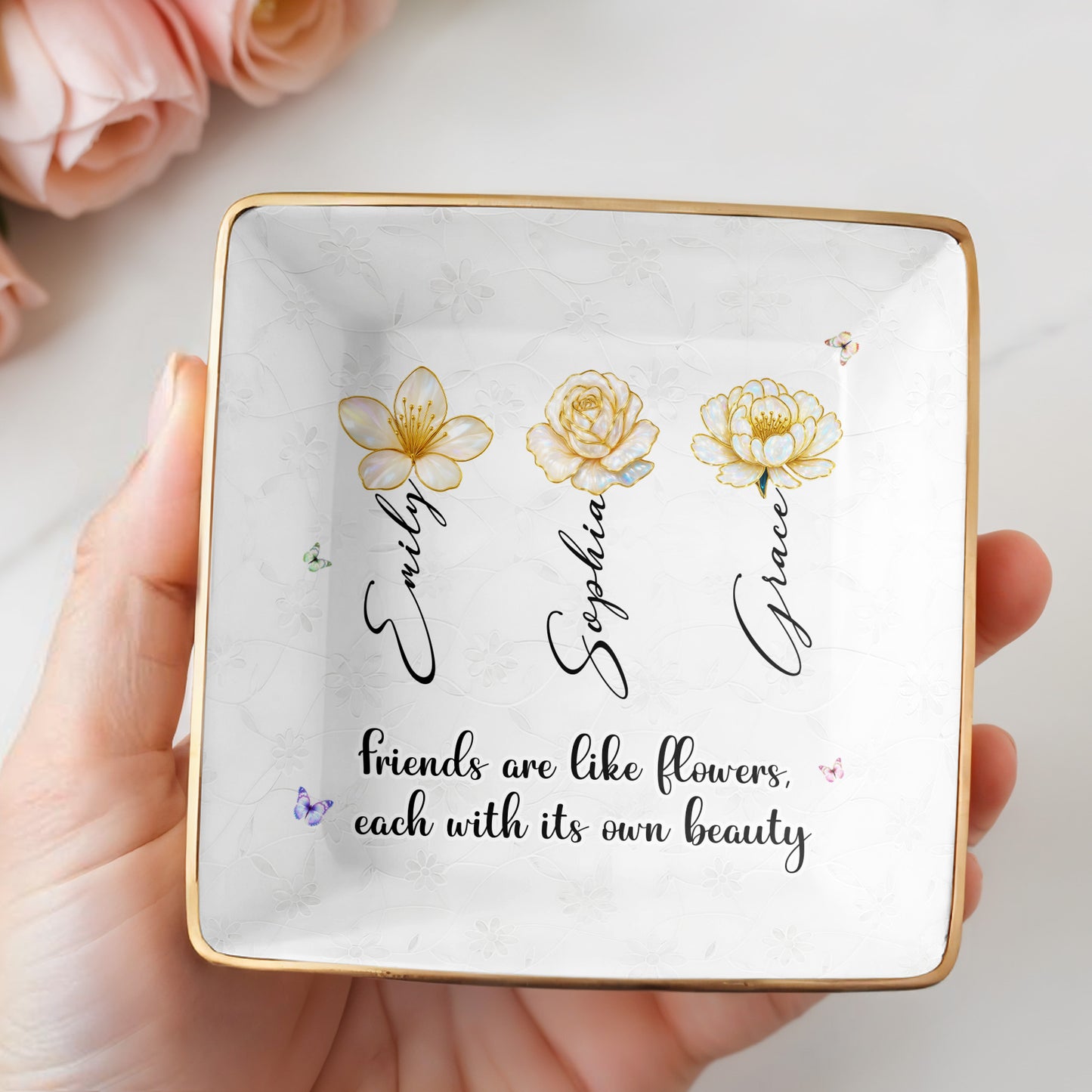 Friends Are Like Flowers Each With Its Own Beauty