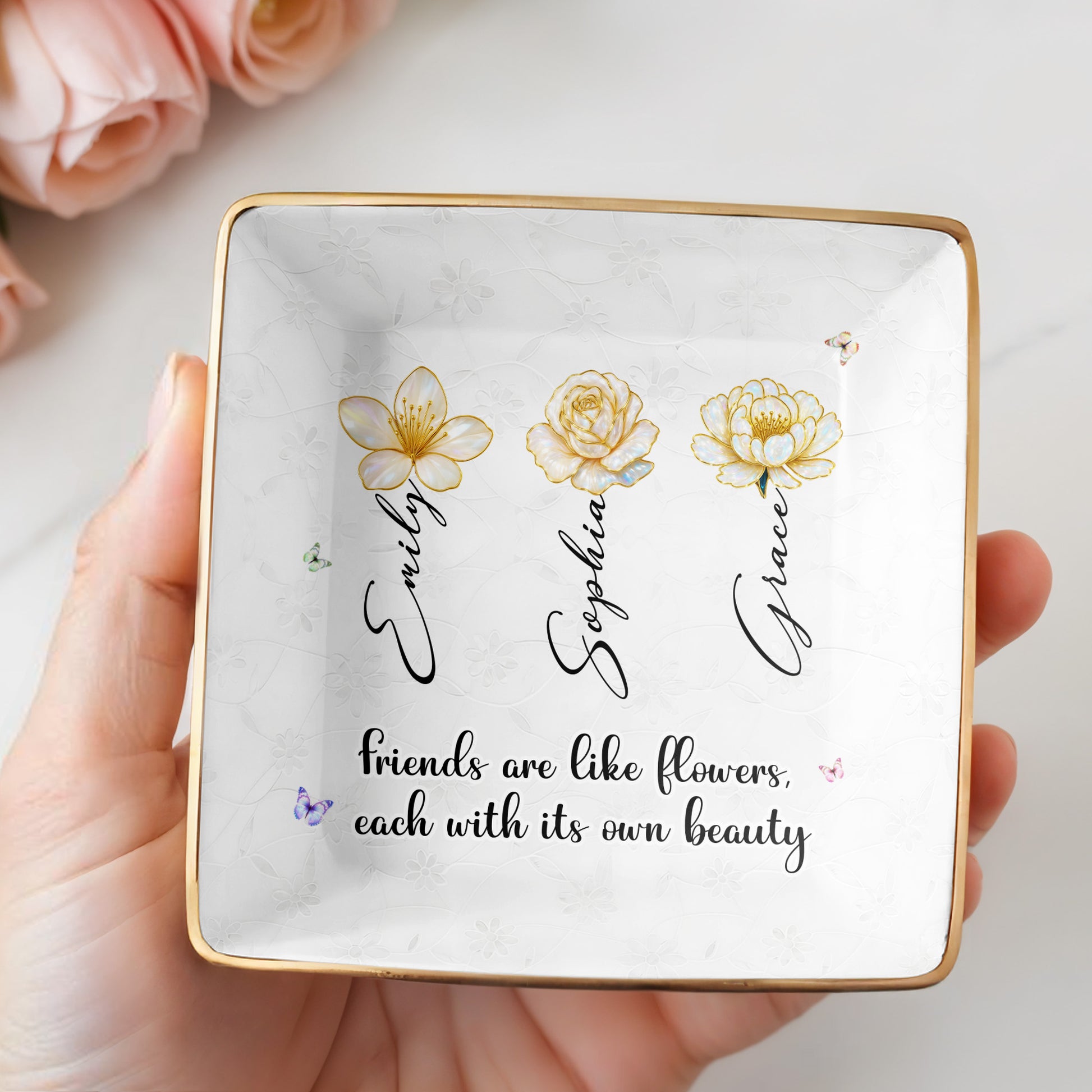 Friends Are Like Flowers Each With Its Own Beauty