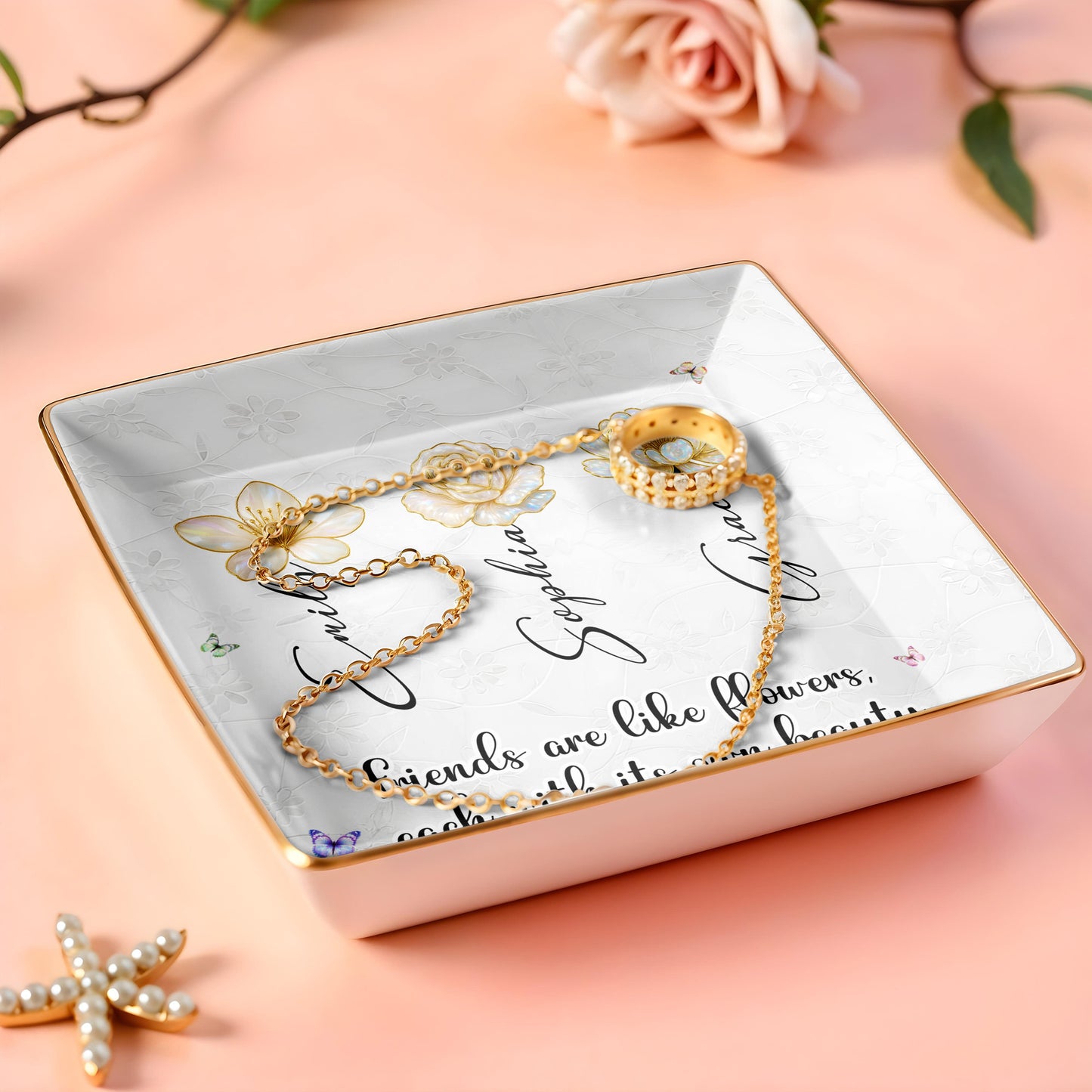 Friends Are Like Flowers Each With Its Own Beauty