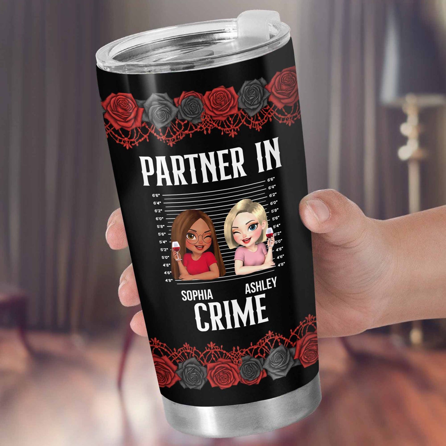 Just Remember If We Get Caught, Red Roses, Cartoon Avatars