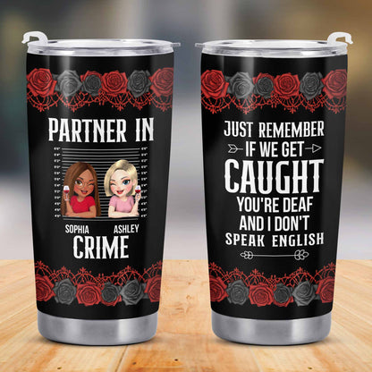 Just Remember If We Get Caught, Red Roses, Cartoon Avatars