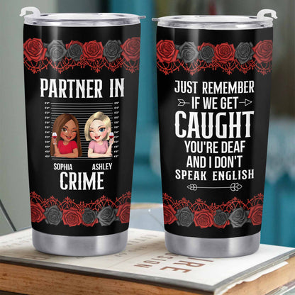 Just Remember If We Get Caught, Red Roses, Cartoon Avatars