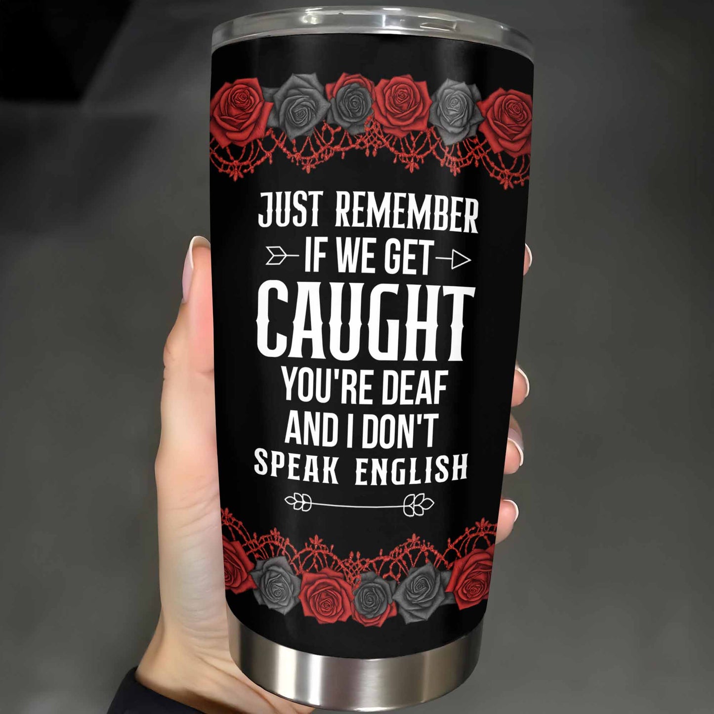 Just Remember If We Get Caught, Red Roses, Cartoon Avatars