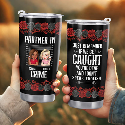 Just Remember If We Get Caught, Red Roses, Cartoon Avatars