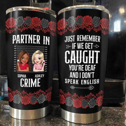 Just Remember If We Get Caught, Red Roses, Cartoon Avatars