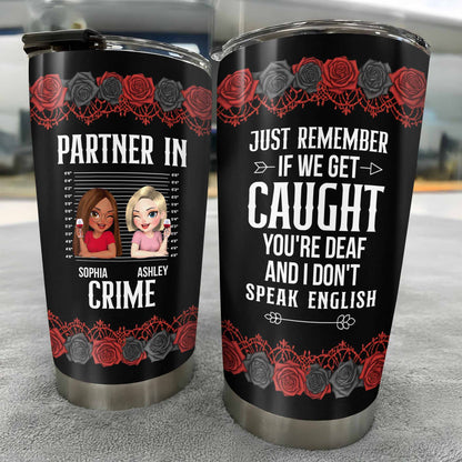 Just Remember If We Get Caught, Red Roses, Cartoon Avatars