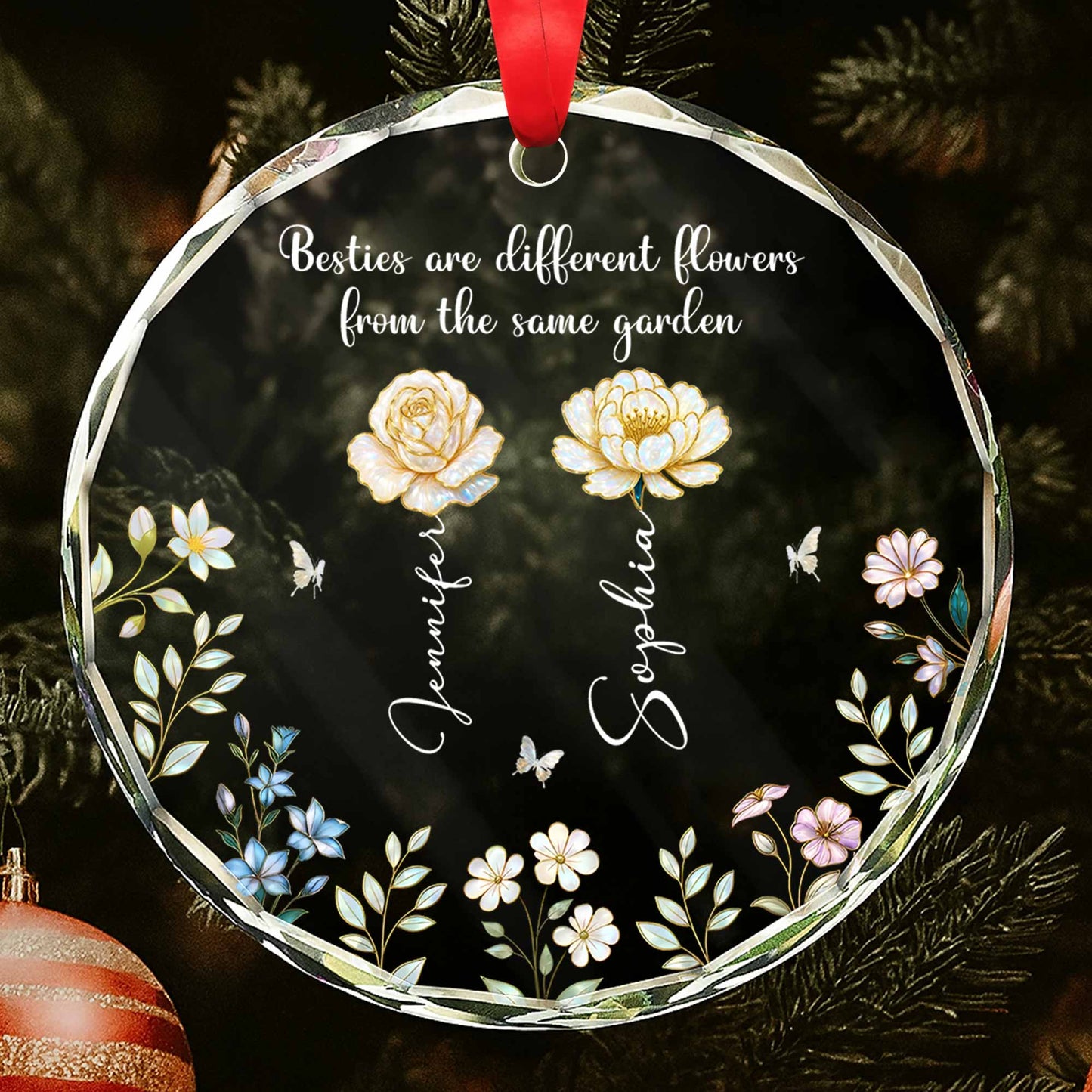 Besties Are Different Flowers From The Same Garden