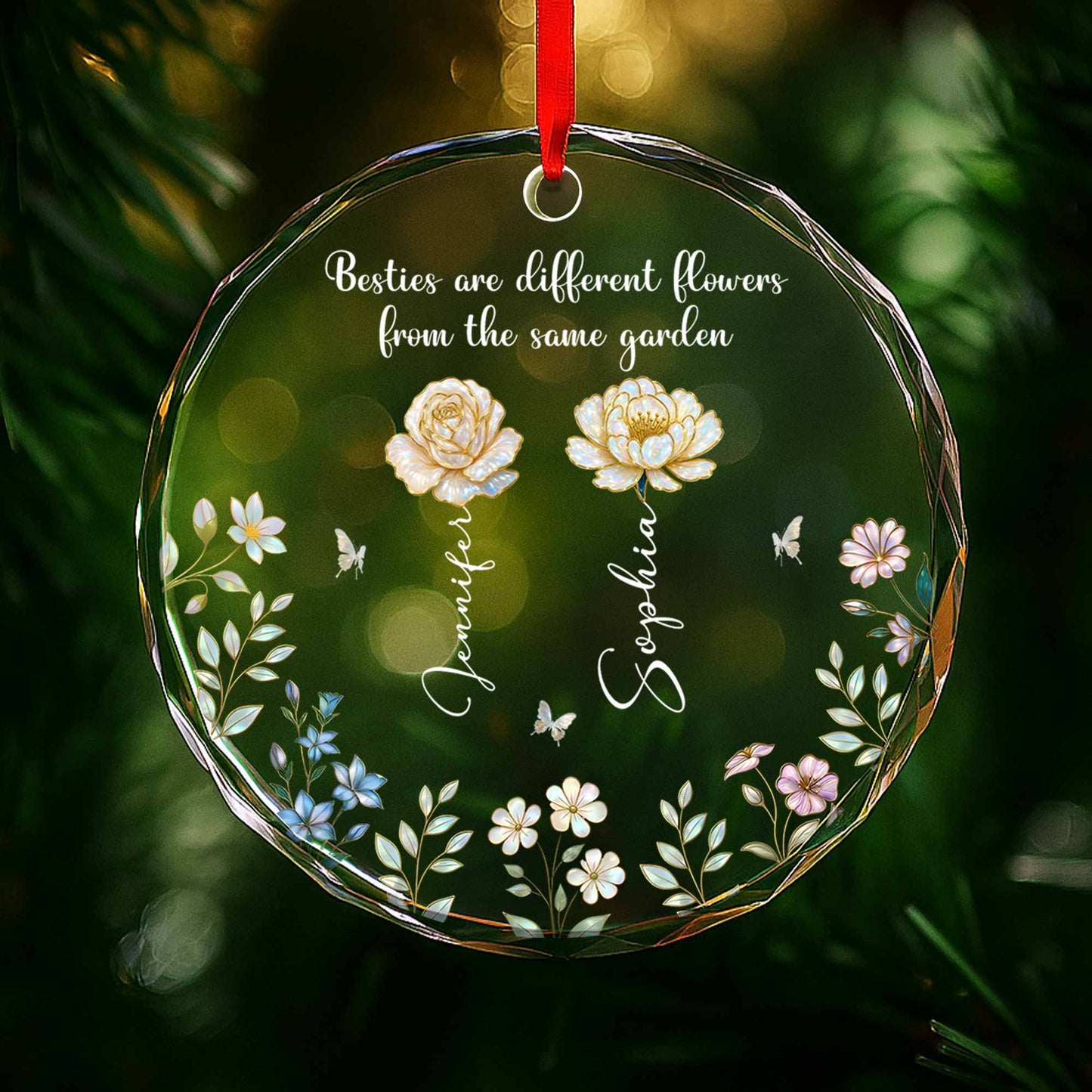 Besties Are Different Flowers From The Same Garden