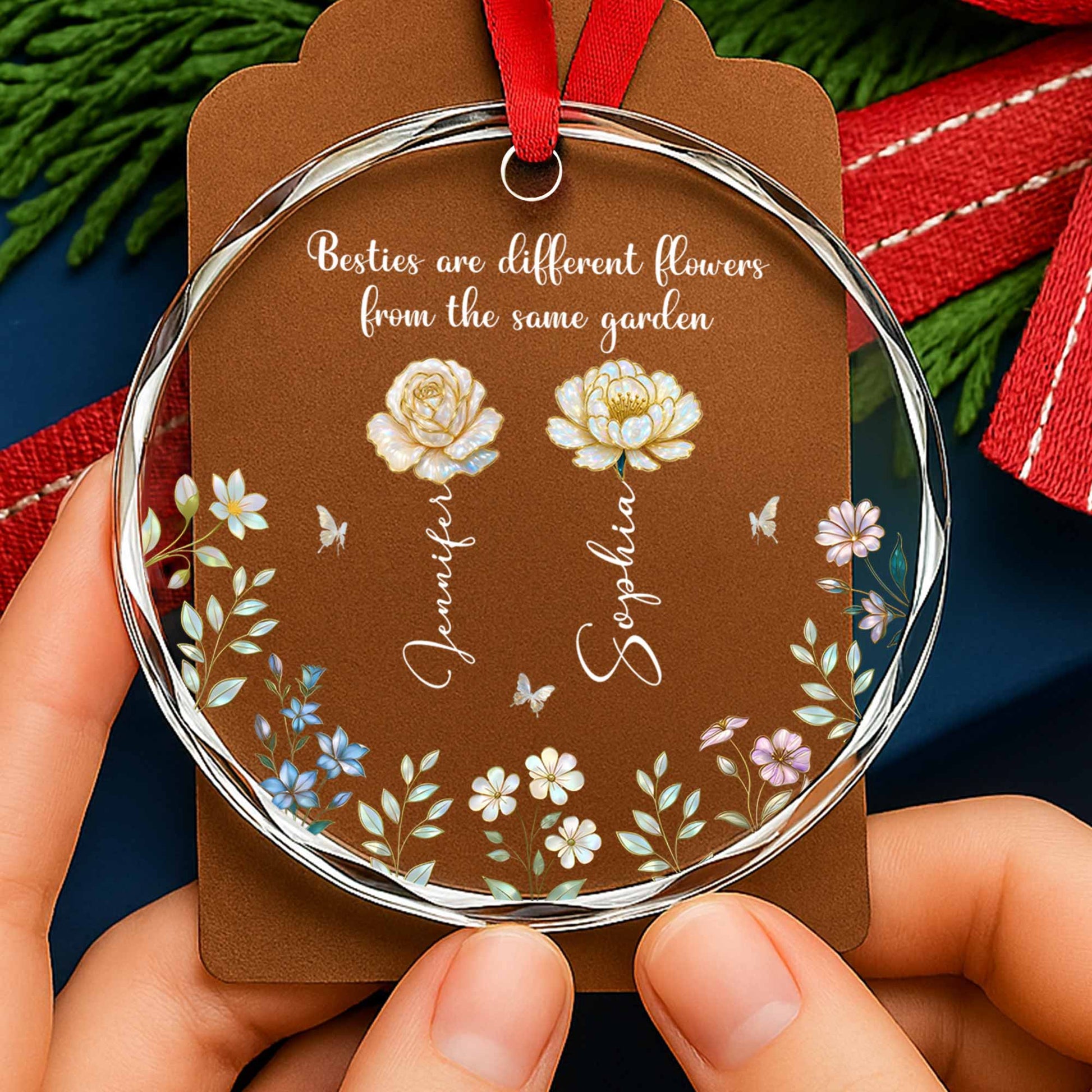 Besties Are Different Flowers From The Same Garden