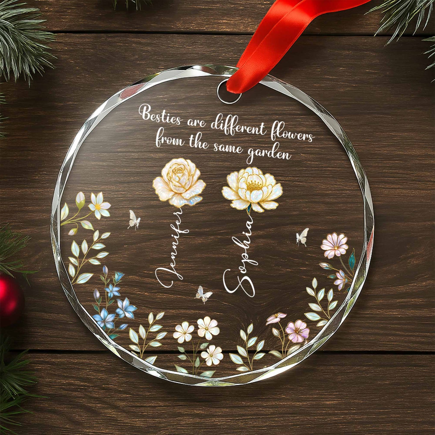 Besties Are Different Flowers From The Same Garden