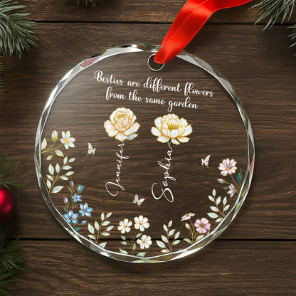 Besties Are Different Flowers From The Same Garden