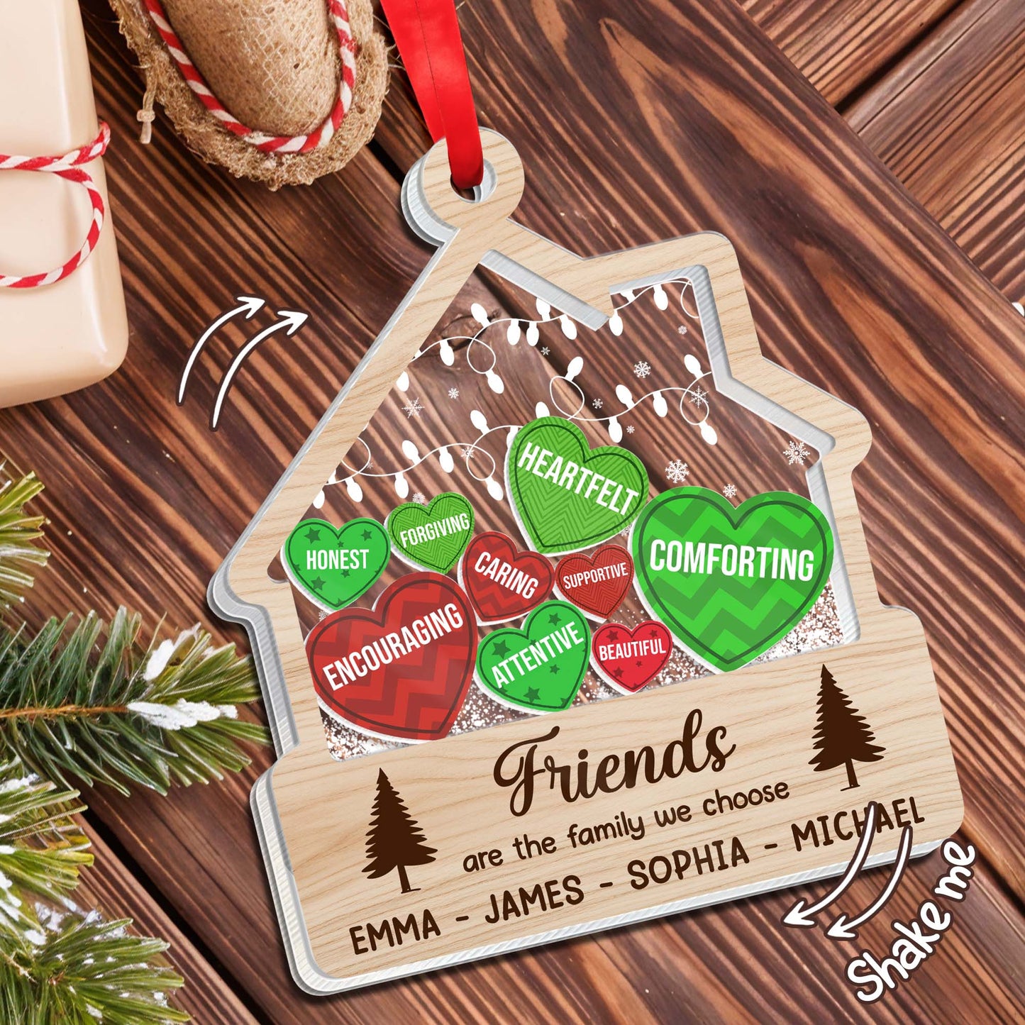 Friends Are The Family We Choose With Heartfelt Messages