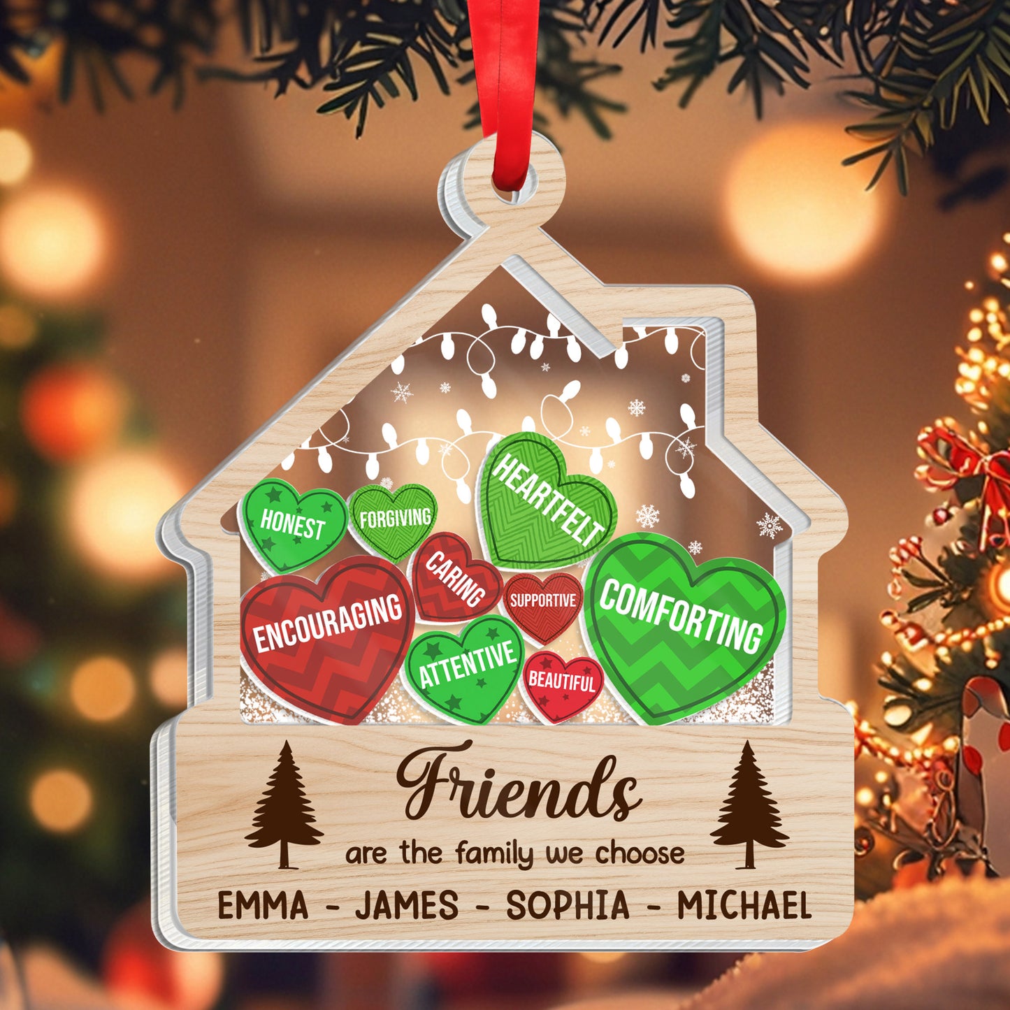 Friends Are The Family We Choose With Heartfelt Messages