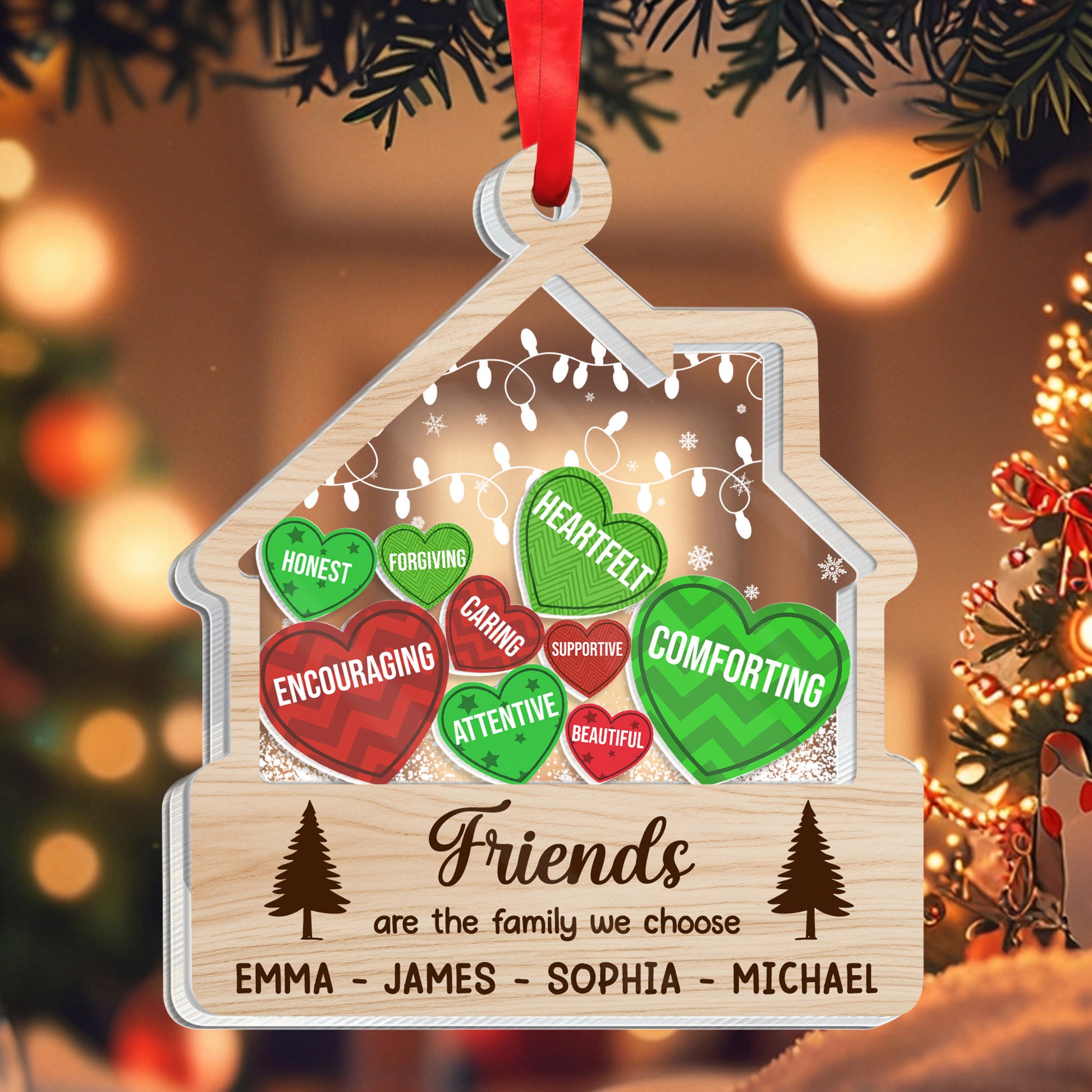 Friends Are The Family We Choose With Heartfelt Messages