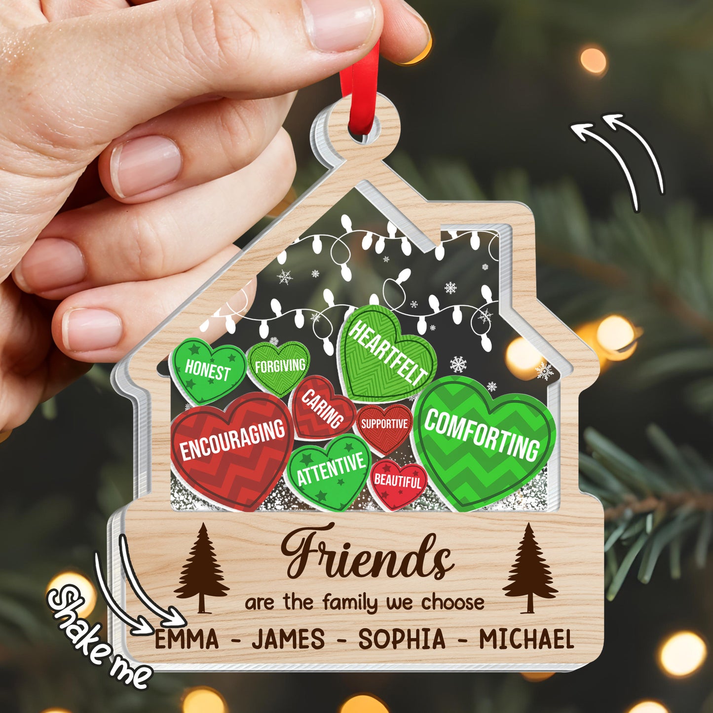 Friends Are The Family We Choose With Heartfelt Messages