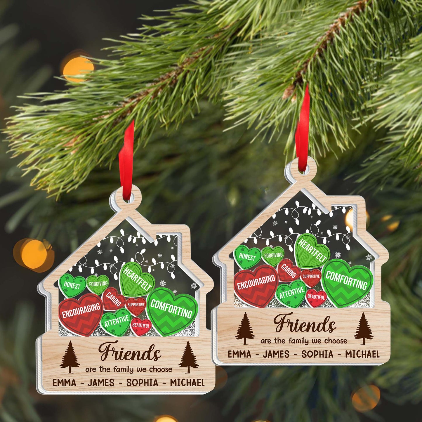 Friends Are The Family We Choose With Heartfelt Messages