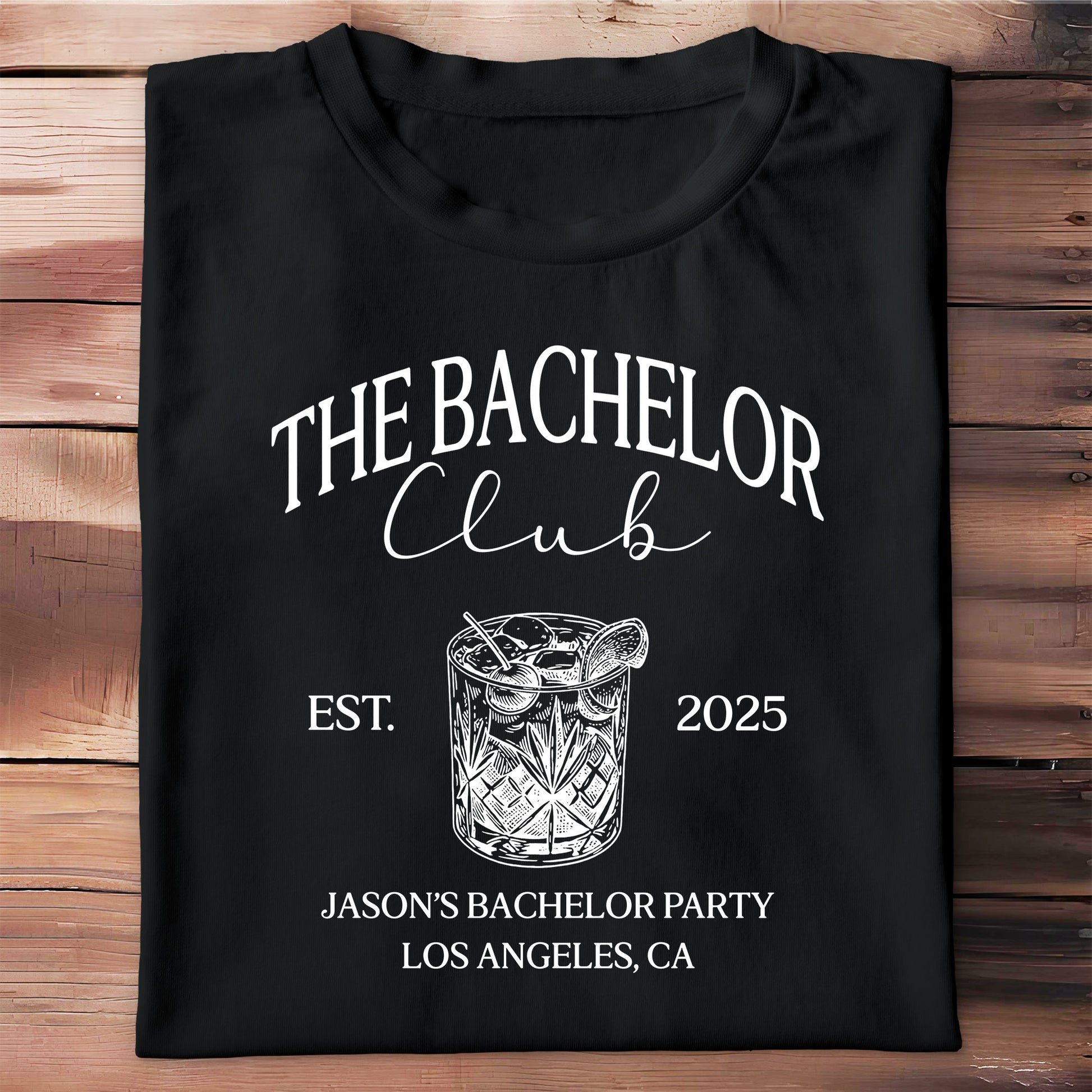 The Bachelor Club, Bachelor Party Cocktail Design