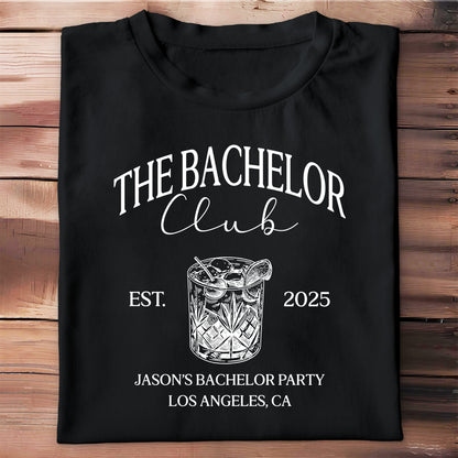 The Bachelor Club, Bachelor Party Cocktail Design