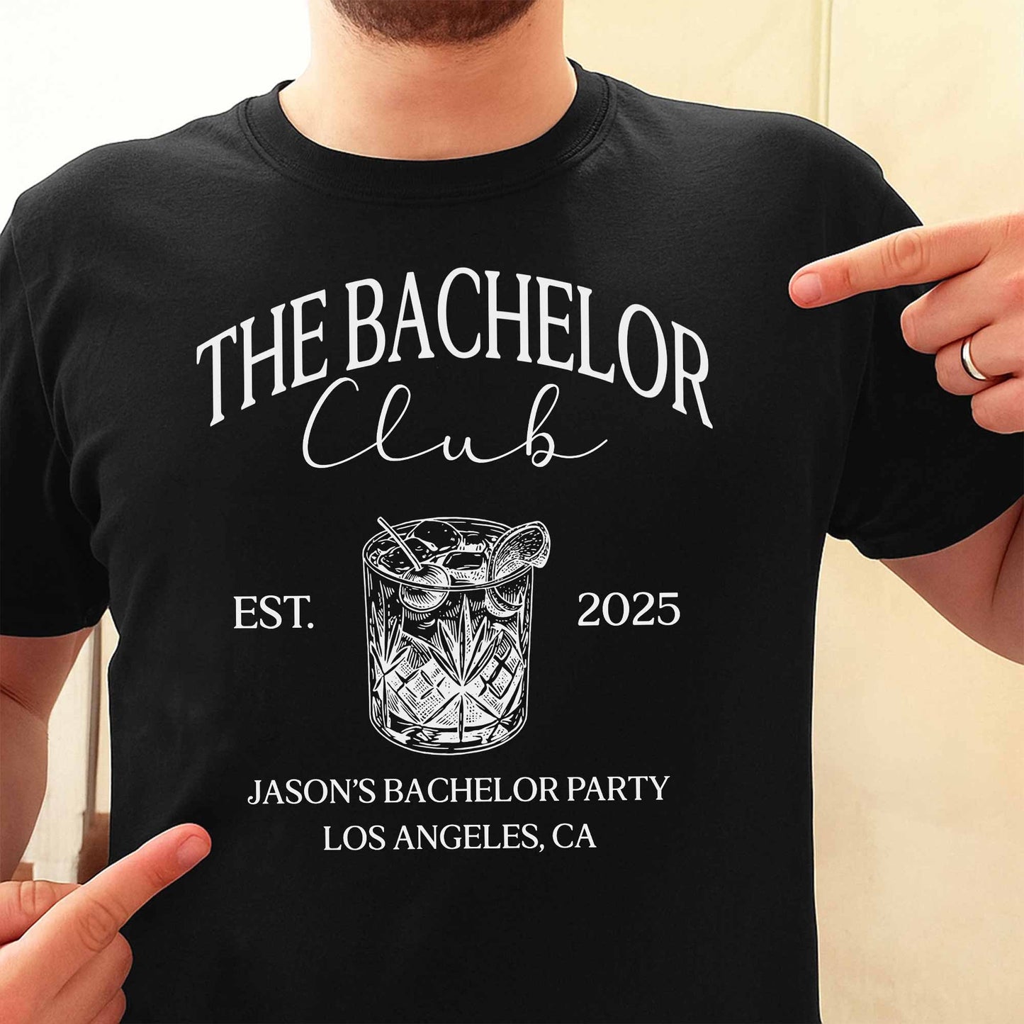 The Bachelor Club, Bachelor Party Cocktail Design