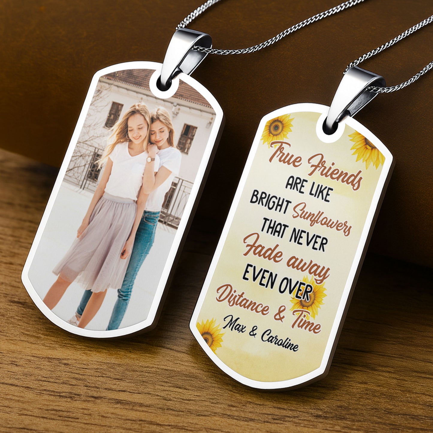 True Friends Like Bright Sunflowers That Never Fade