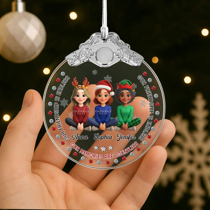 Our Friendship Is Endless, Cartoon Children With Holiday Hats