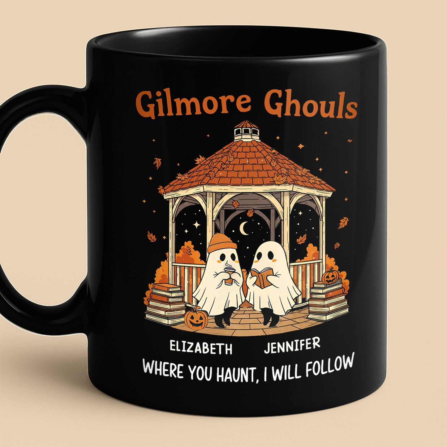 Gilmore Ghouls Where You Haunt I Will Follow Ghosts And Pumpkins