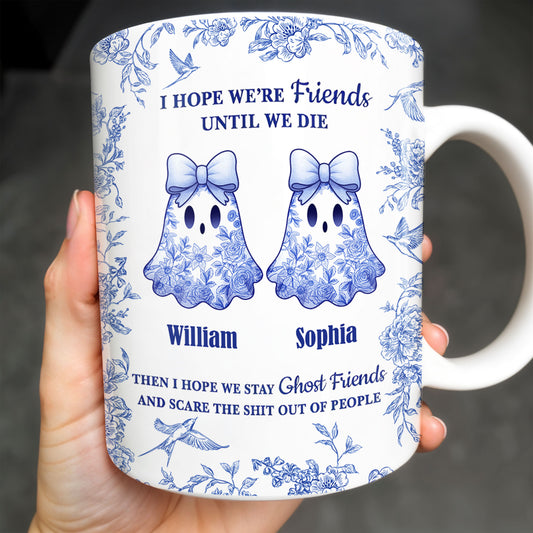 I Hope We're Friends Until We Die With Ghosts And Flowers