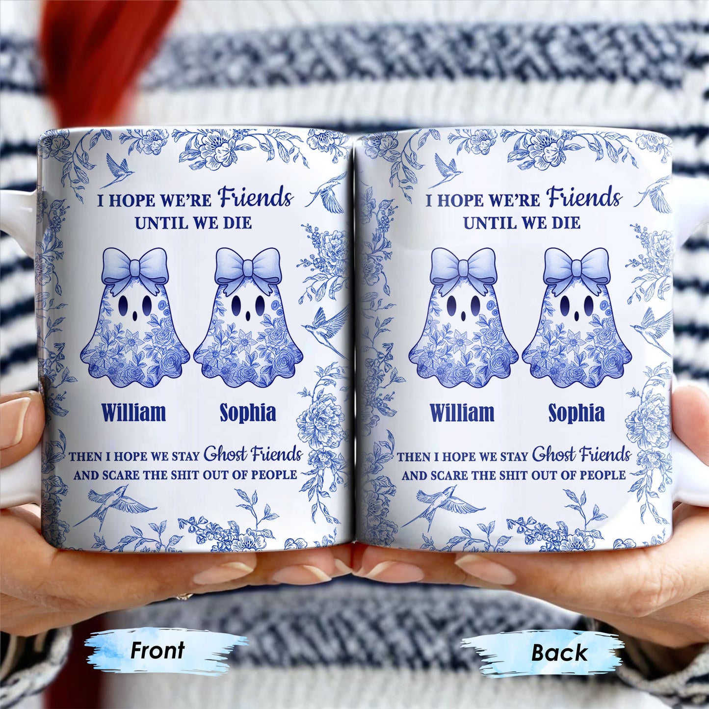 I Hope We're Friends Until We Die With Ghosts And Flowers