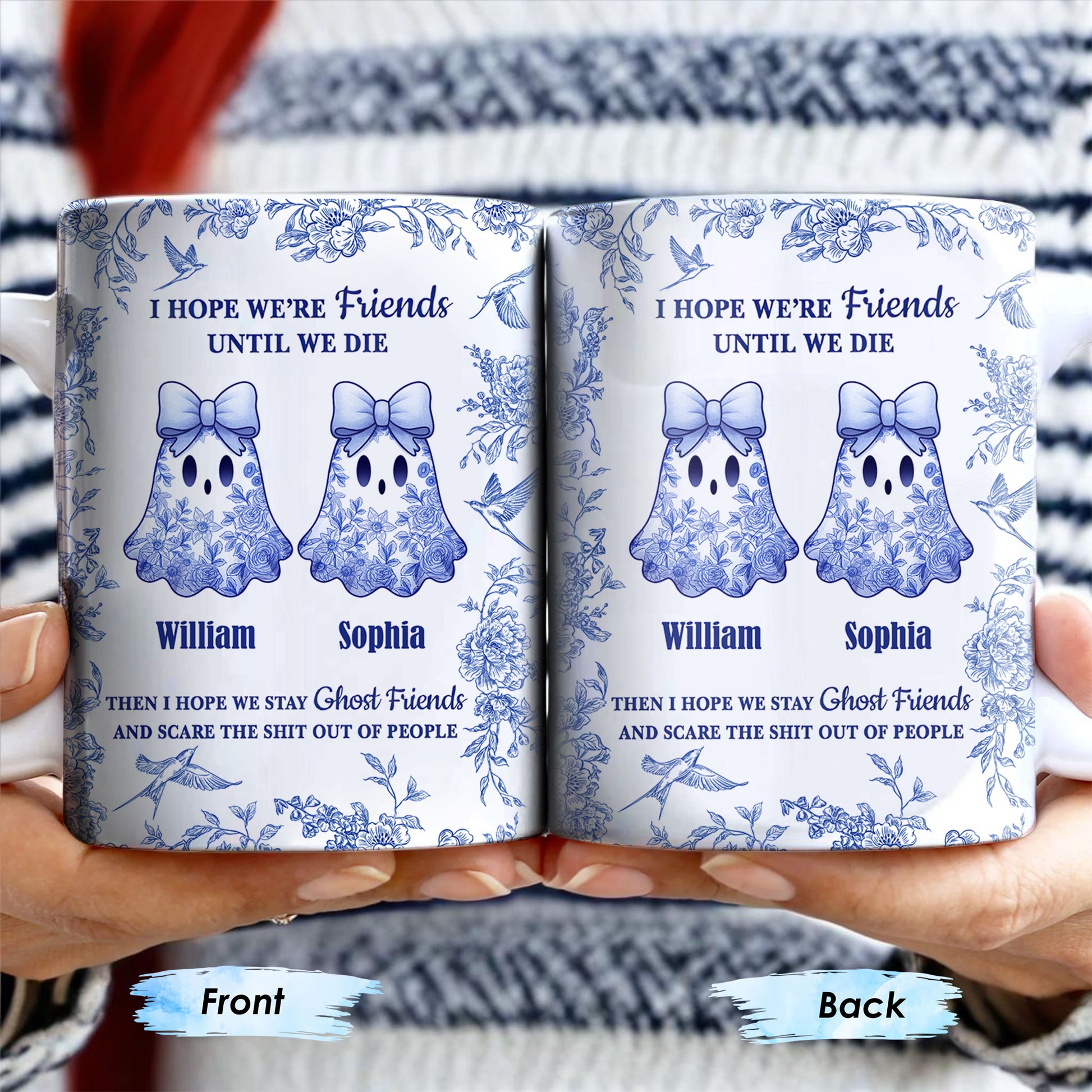 I Hope We're Friends Until We Die With Ghosts And Flowers