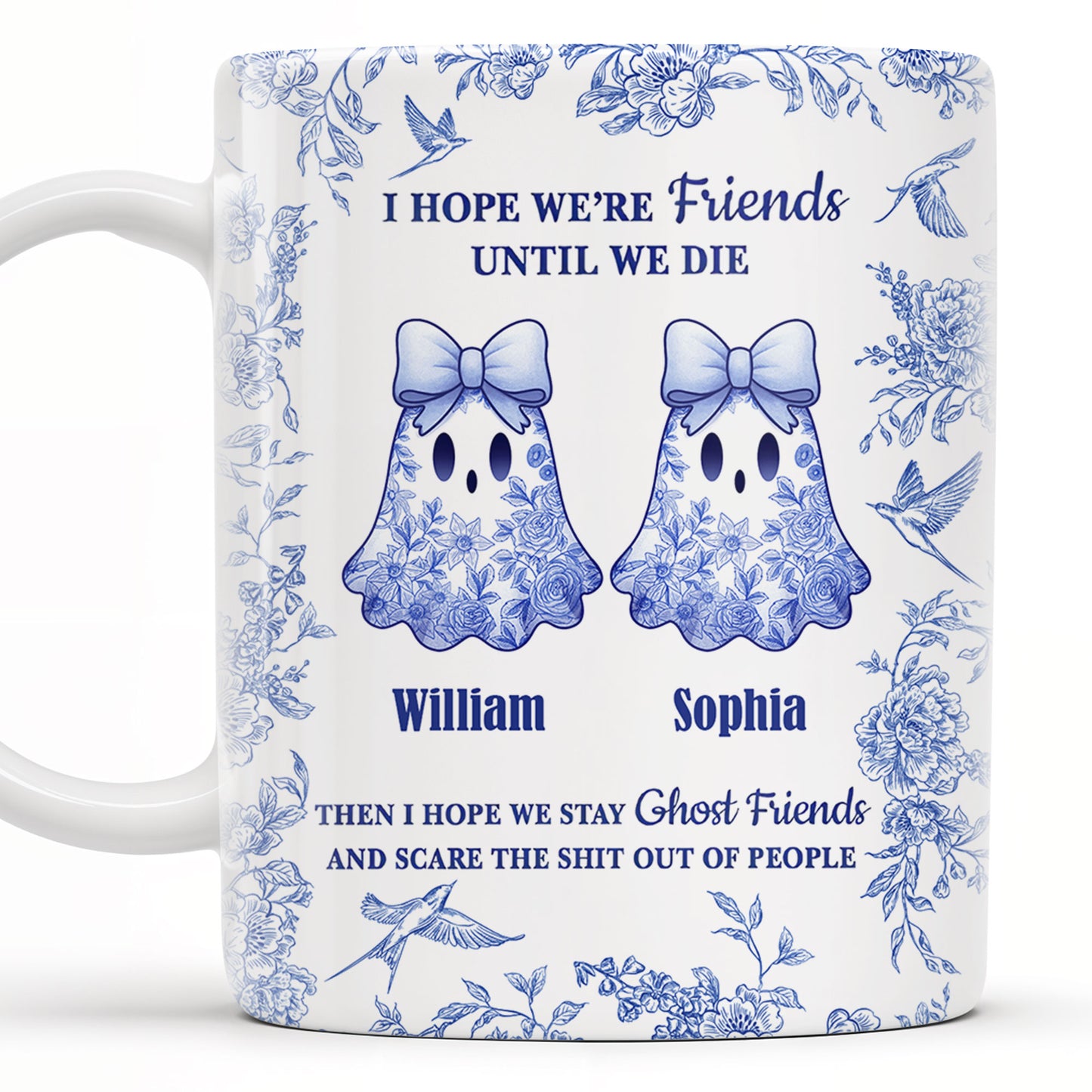 I Hope We're Friends Until We Die With Ghosts And Flowers