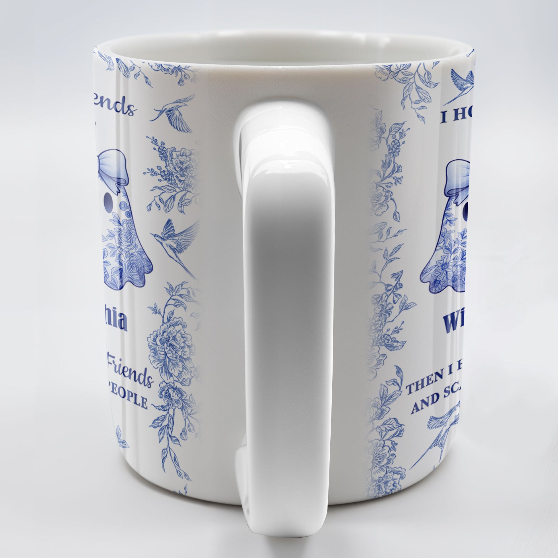 I Hope We're Friends Until We Die With Ghosts And Flowers