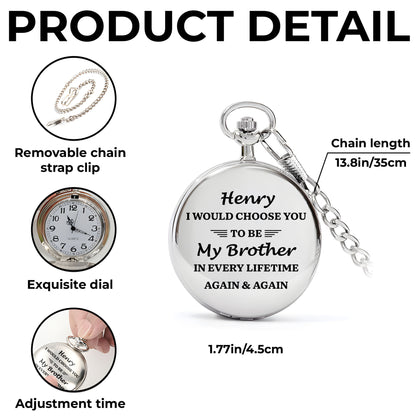 I Would Choose You To Be My Brother Again & Again