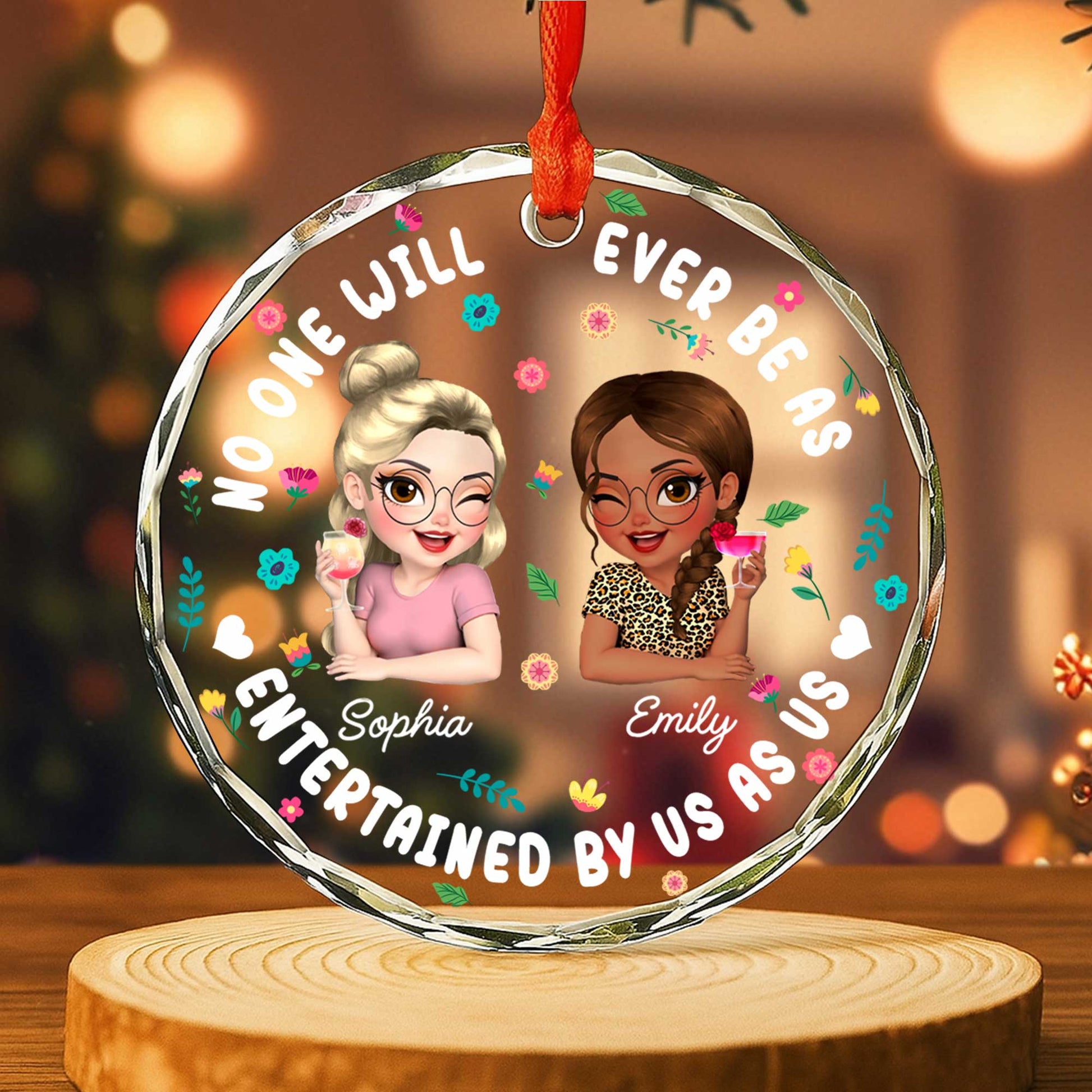 No One Will Ever Be As Entertained By Us As Us, Flowers, Cartoon Girls