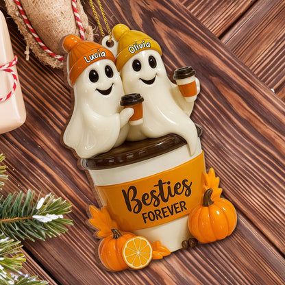 Besties Forever With Ghosts And Pumpkin