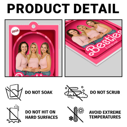 Besties Forever, Custom Keychain For Best Friends