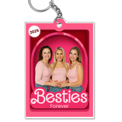 Besties Forever, Custom Keychain For Best Friends