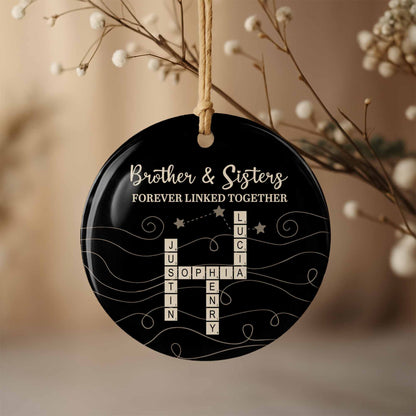 Brother & Sisters Forever Linked Together, Crossword Design