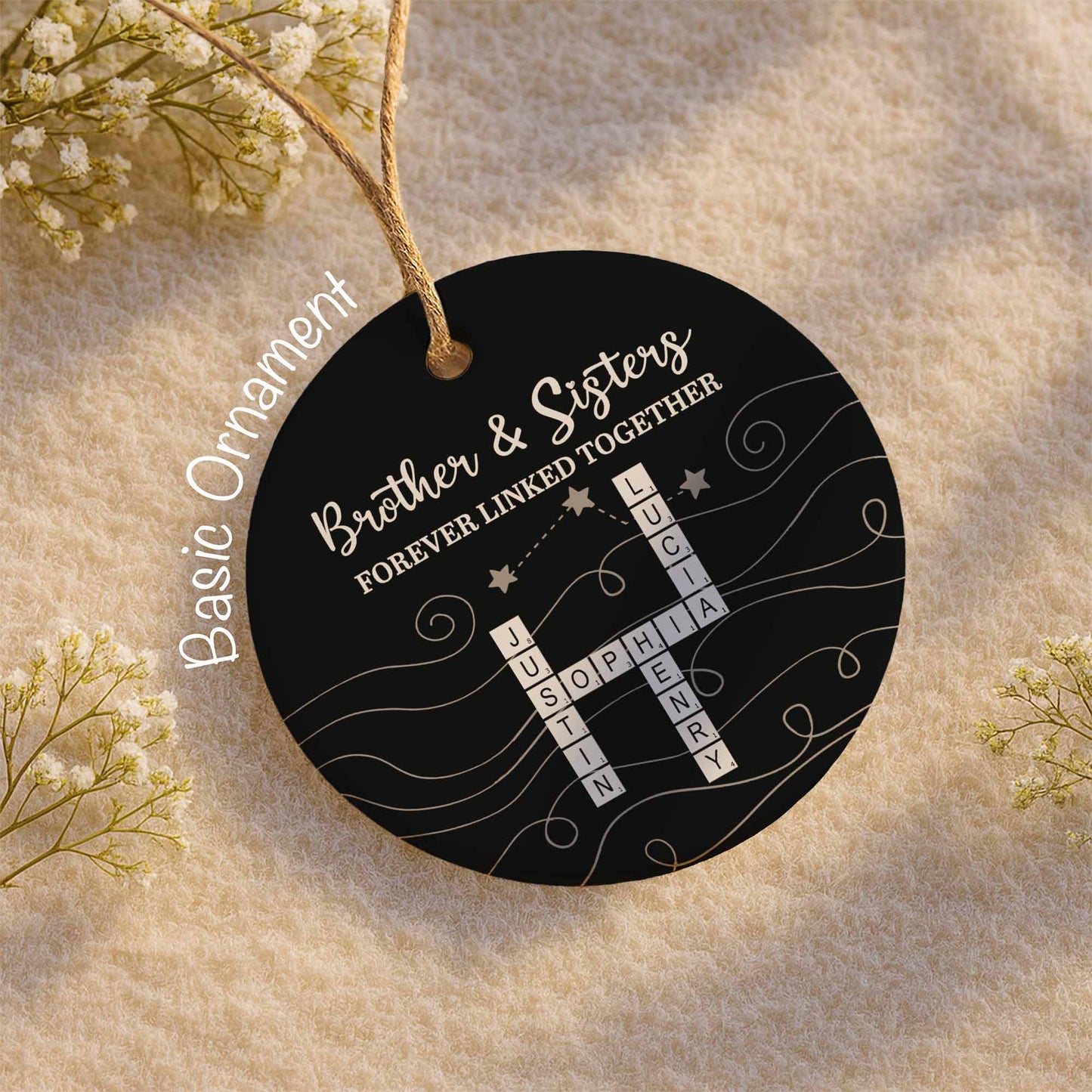 Brother & Sisters Forever Linked Together, Crossword Design