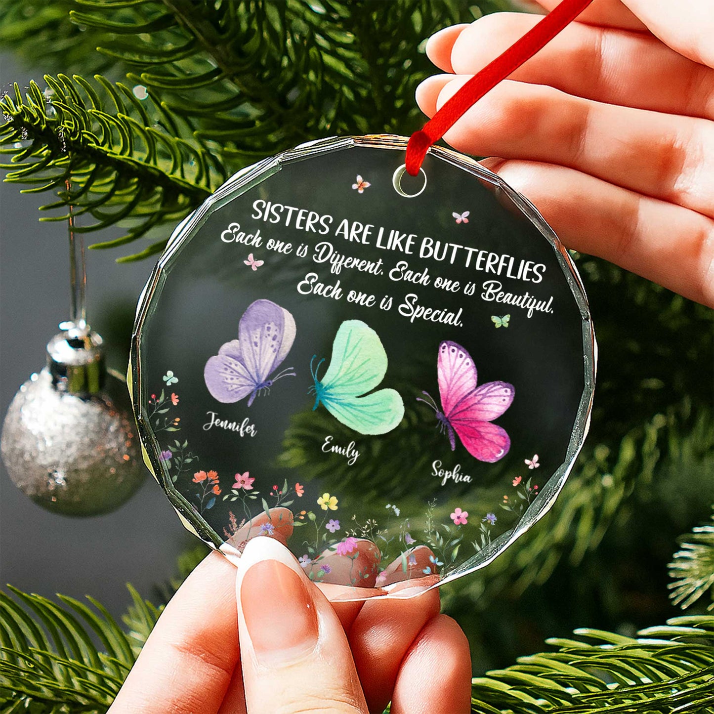 Sisters Are Like Butterflies, Beautiful And Special