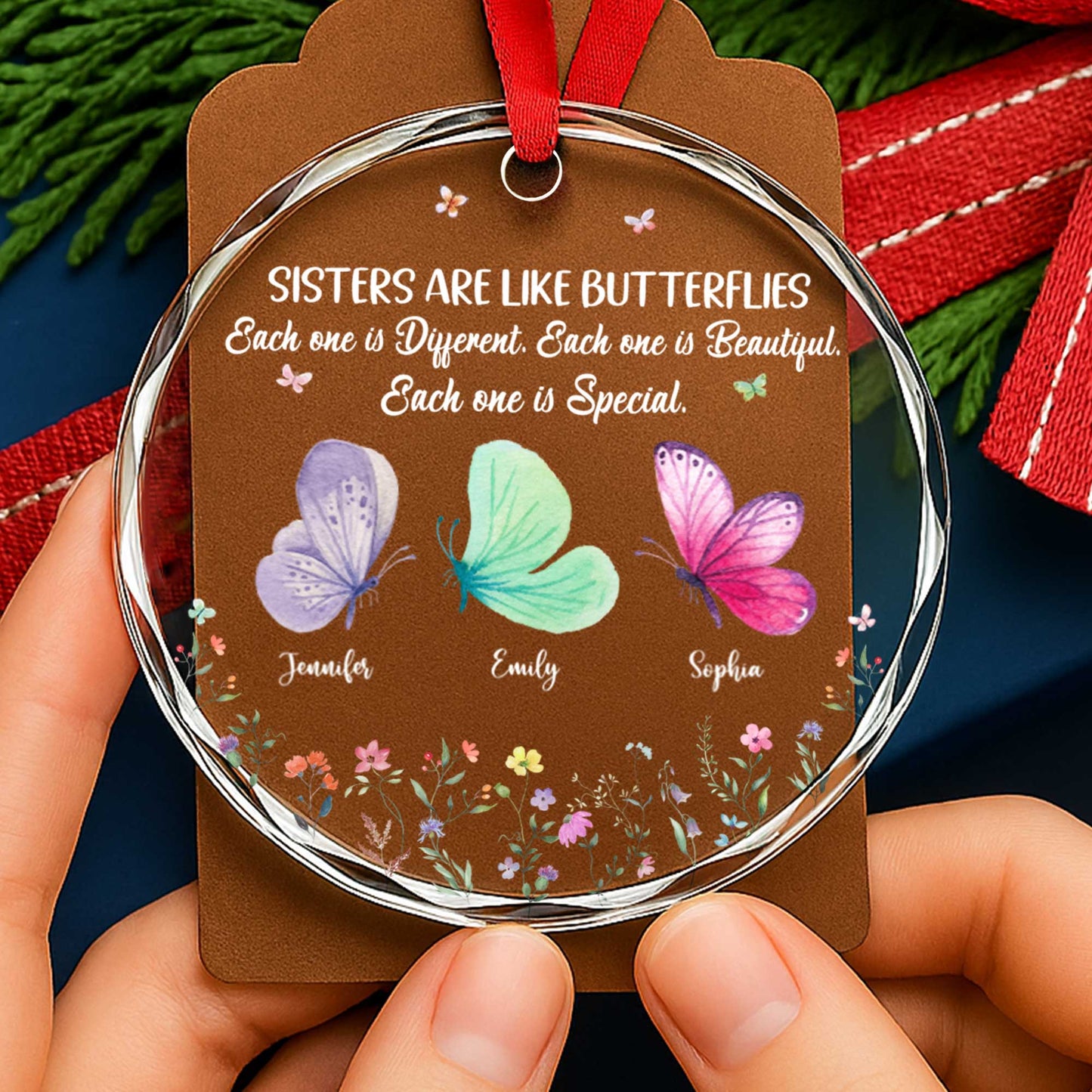 Sisters Are Like Butterflies, Beautiful And Special