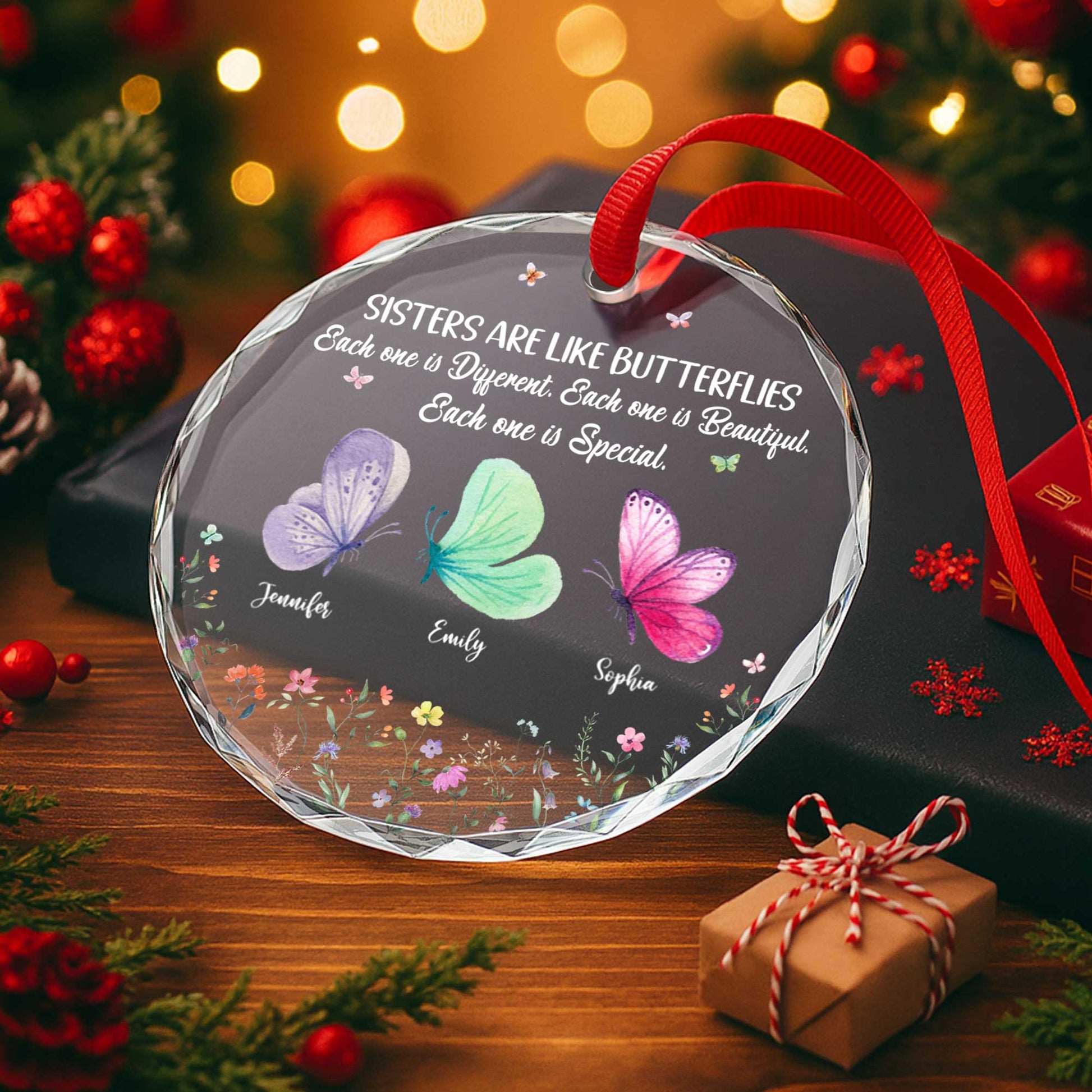 Sisters Are Like Butterflies, Beautiful And Special