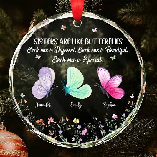 Sisters Are Like Butterflies, Beautiful And Special