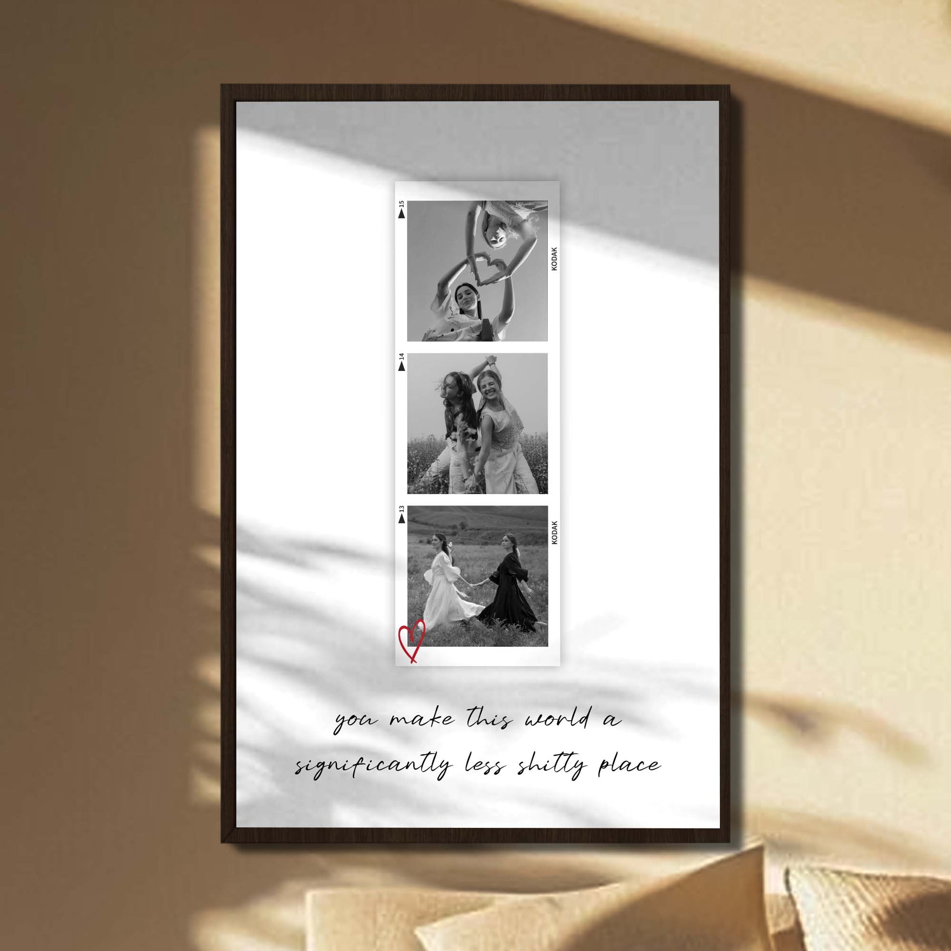 You Make This World A Significantly Less Effing Place, Playing Cards And Photos