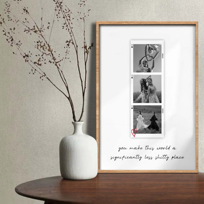 You Make This World A Significantly Less Effing Place, Playing Cards And Photos