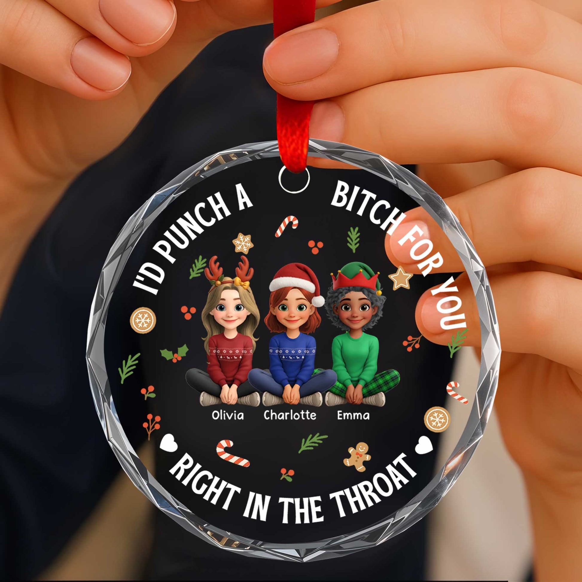 I'd Punch A B***h For You, Candy Canes, Snowflakes