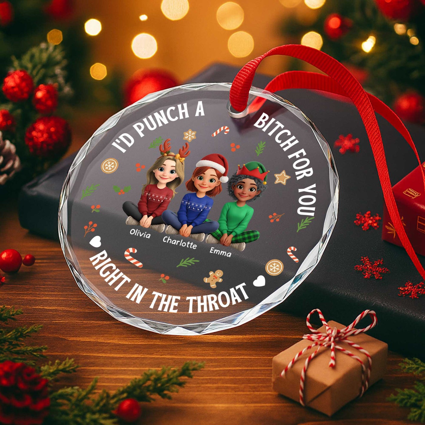 I'd Punch A B***h For You, Candy Canes, Snowflakes