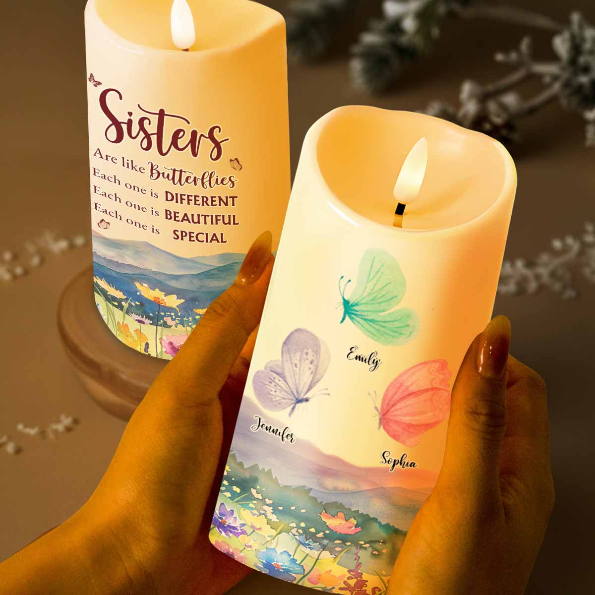 Sisters Are Like Butterflies, Beautiful and Special