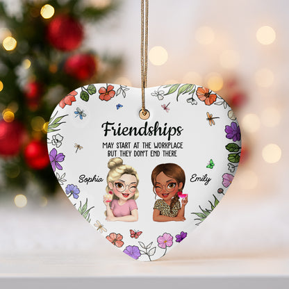 Friendships May Start At The Workplace