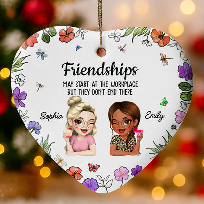 Friendships May Start At The Workplace