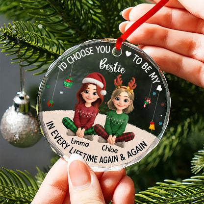 I'd Choose You To Be My Bestie, Two Animated Girls